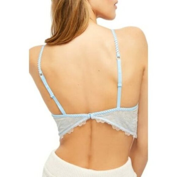 Free People LUCIA Underwire Bra Hydrandea 34B New - Picture 3 of 9